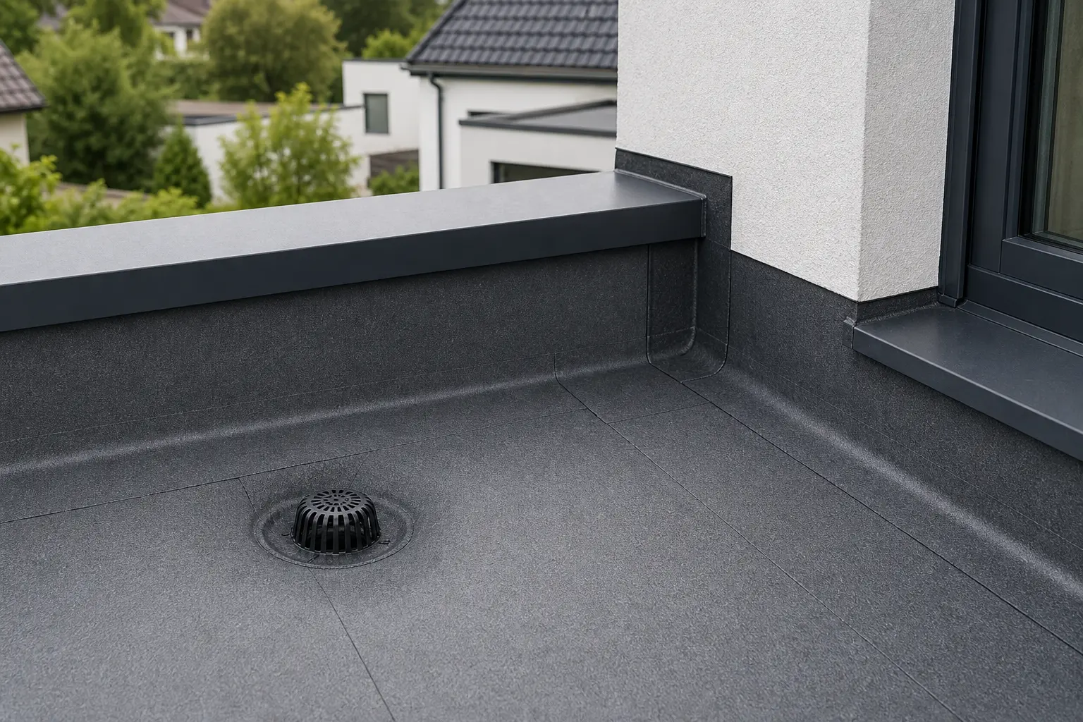 Flachdachsanierung Material und Vorbereitung