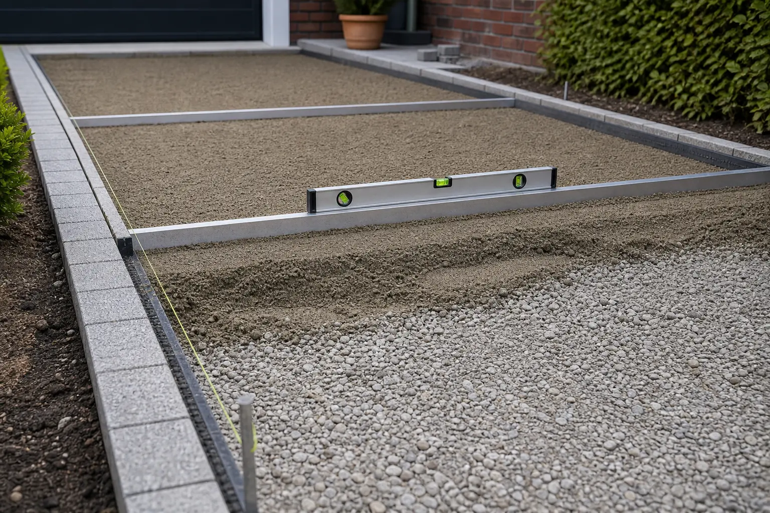Neupflaster Detailarbeit