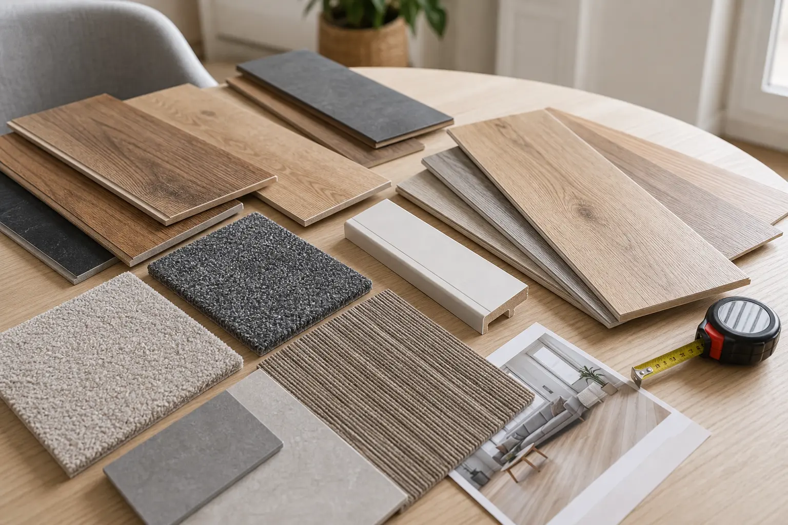 Bodenbeläge Material und Vorbereitung
