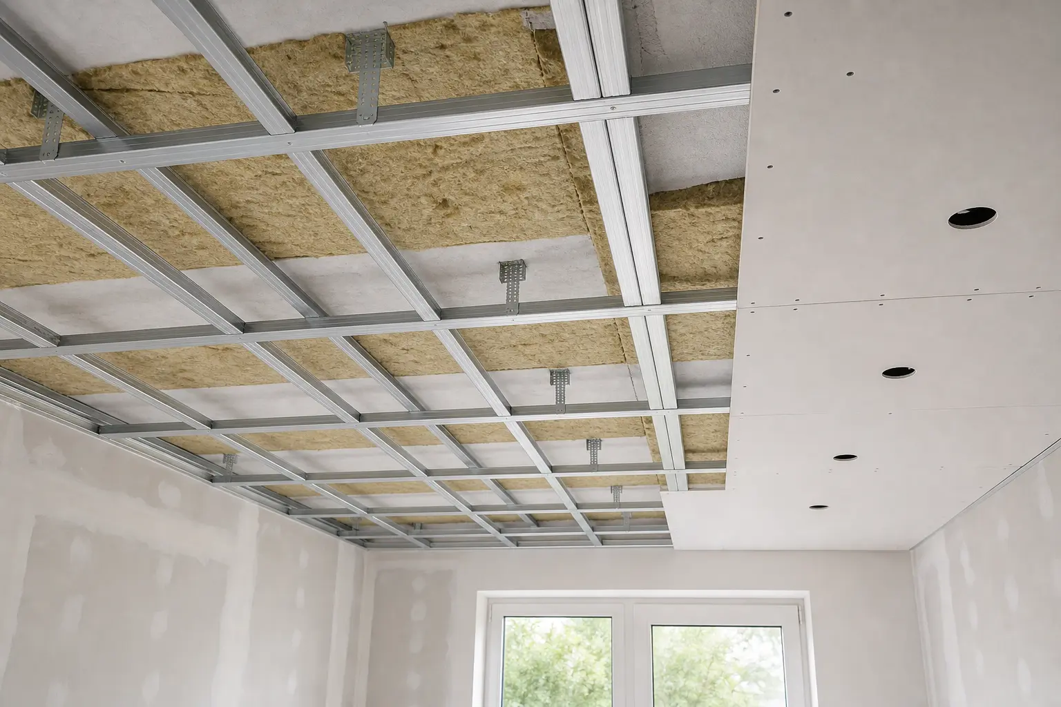 Trockenbau Material und Vorbereitung