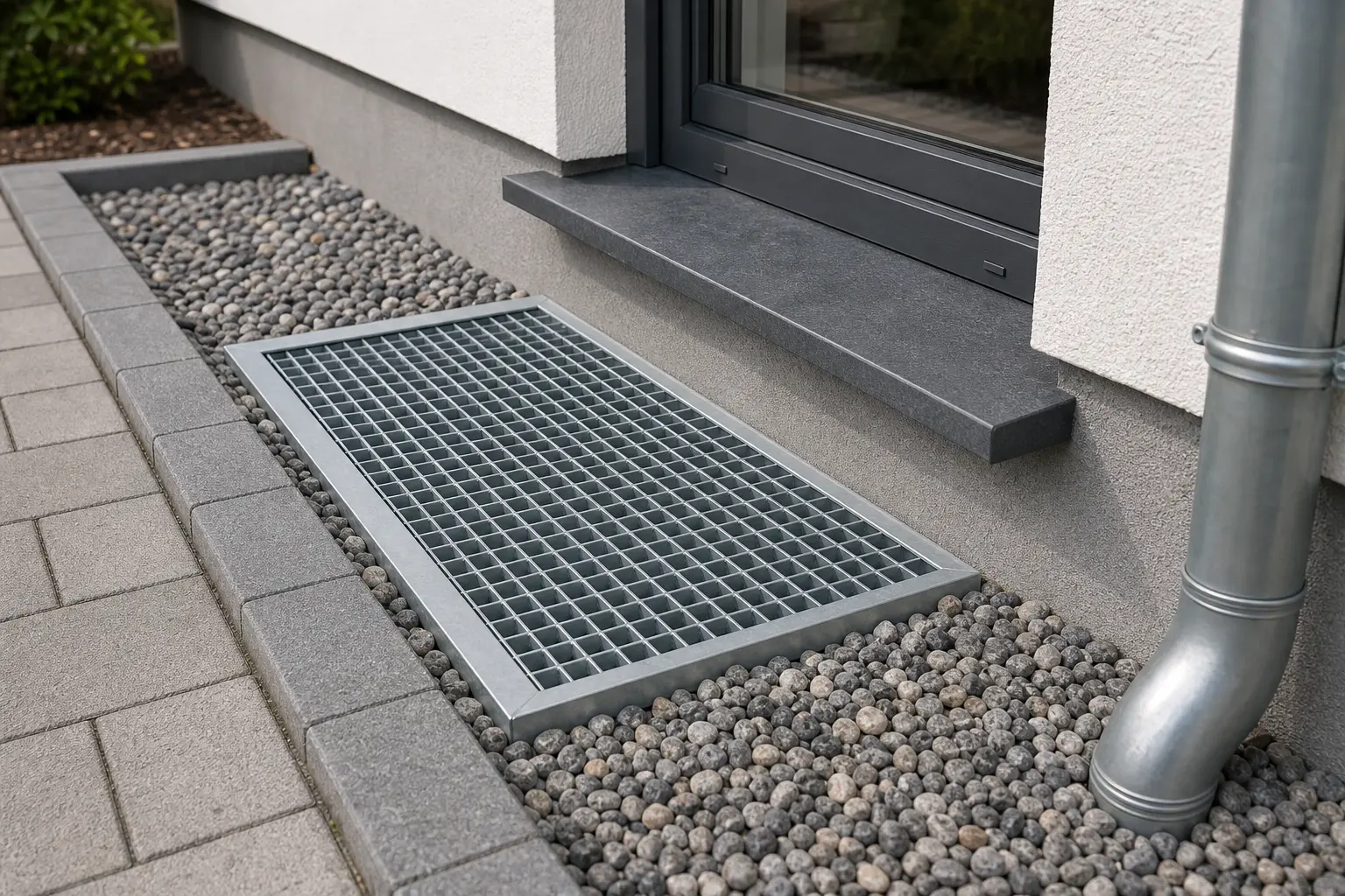 Lichtschächte Material und Vorbereitung