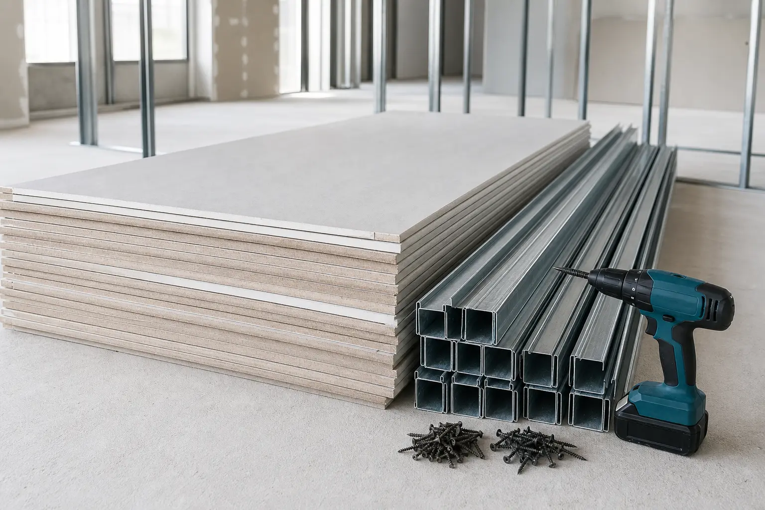 Knauf als Systempartner passend zum Trockenbau